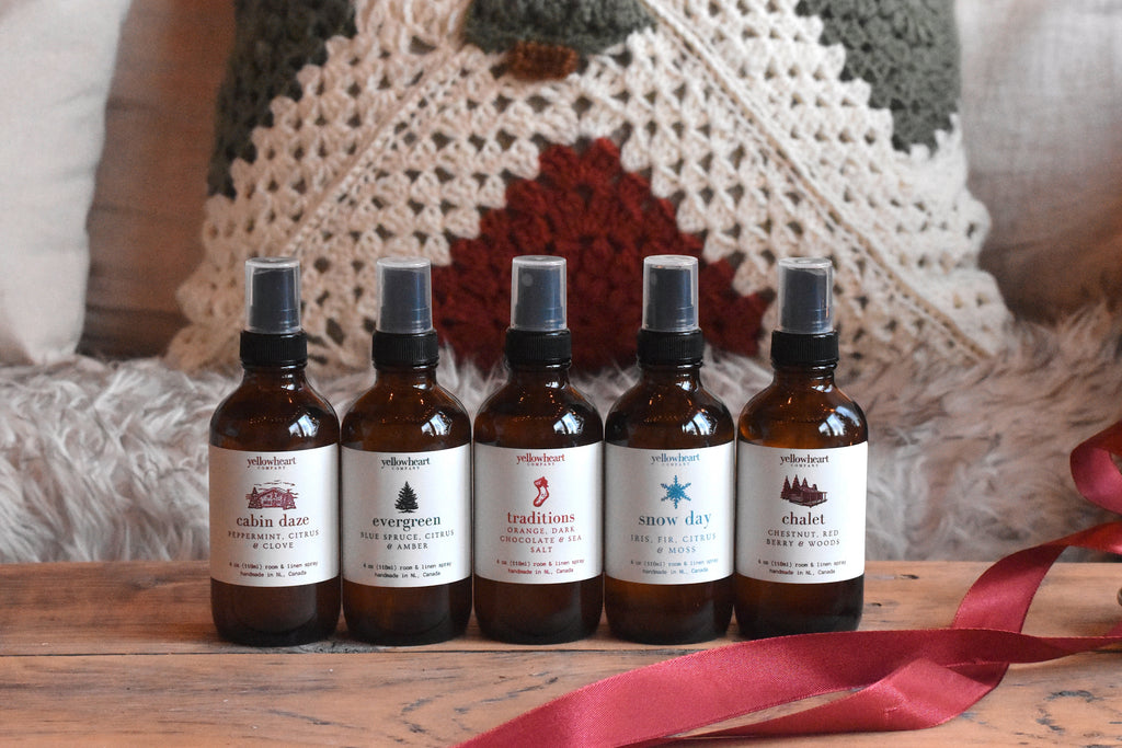 Holiday Linen + Room Sprays